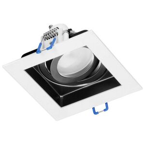 Orno YOP ramka dekoracyjna oprawy punktowej, MR16/GU10 max 50W, regulowana biała+czarna OR-OD-6166/W-B