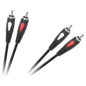 Kabel Cabletech RCA (Cinch) x2 - RCA (Cinch) x2 3m czarny (KPO4001-3.0)