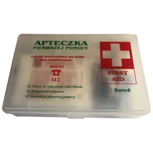 Godmar Apteczka B-Euro-8 przezroczysta