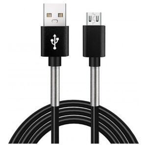 Kabel USB AMiO USB-A - microUSB 1 m Czarny (AMI-01431)