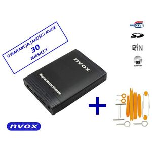 Nvox Zmieniarka cyfrowa emulator MP3 USB SD HYUNDAI KIA 13PIN... (NVOX NV1086M HYUNDAI KIA 13PIN)