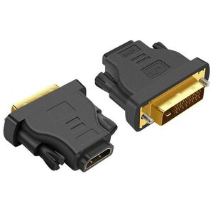 Adapter AV Aptel HDMI - DVI-D czarny (HD6)