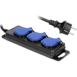 Listwa zasilająca Orno OR-AE-13158 3 gniazda 5 m czarna (OR-AE-13158/5M)