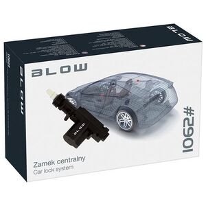 Blow Zamek centralny BLOW (1 siłownik master + 3 siłowniki slave + sterownik)
