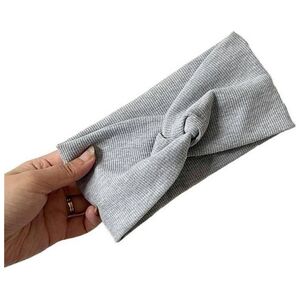 Aptel OPASKA DO WŁOSÓW Z KOKARDĄ rozm. uniwersalny szara 9x23cm BQ47D