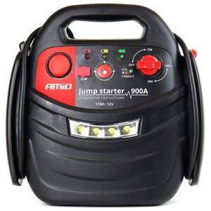 AMiO Urządzenie rozruchowe amio 4 w 1, 12v 17ah 900a js01