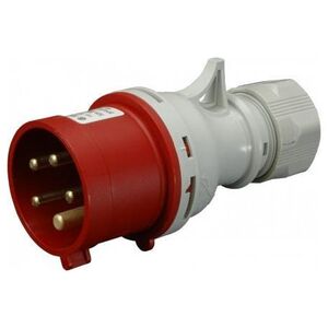 SEZ Wtyczka przenośna 5P 32A 400V czerwona IP44 IVN 3253