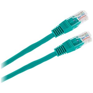 LP Patchcord kabel UTP 8c wtyk-wtyk 1.0m CCA zielony