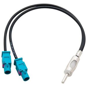 Blow 0224#                Sam.adapter anten.ford 2xfakra(m)-wt.din
