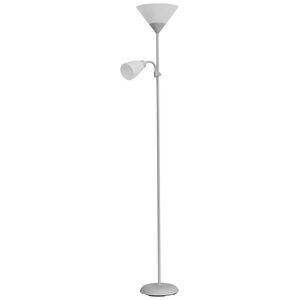 Lampa podłogowa Orno Lampa stojąca podłogowa URLAR, 175 cm, max 25W E27, max 25W E14, szara