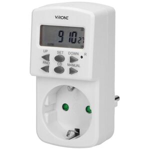 Orno Elektroniczny programator czasowy, MINI, 1800W, 8A, 10 programów, wersja Schuko