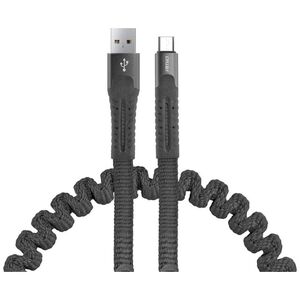 Kabel USB AMiO USB-A - microUSB 1.2 m Czarny (AMI-02529)
