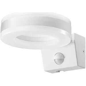 Kinkiet Orno HOWLIT LED 20W, oprawa ogrodowa z czujnikiem ruchu, 1800lm, IP65, 4000K, biała