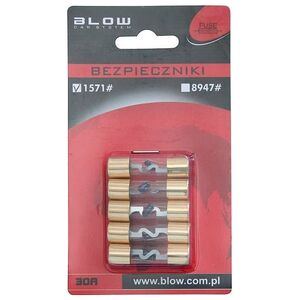 Blow 1571#                Sam.bezpiecz.szkl.30a blister 5szt
