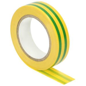 Orno Zestaw 10 taśm izolacyjnych 15mm, żółto/zielona, uniepalniona, grubość 0,13mm, długość 10m