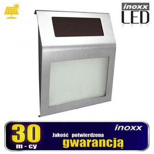 Nvox Lampa solarna led z podświetlanym numerem domu
