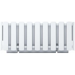 Prosperplast Skrzynka balkonowa Boardee Fencycase DDEF400 biała