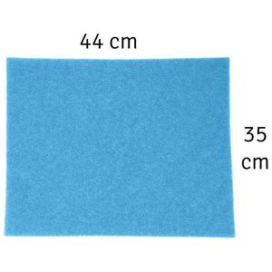 Aptel ANTYBAKTERYJNA MATA DO LODÓWKI 3 sztuki 44x35 cm niebieska AG748