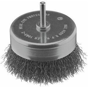 Irwin IRWIN BUT BRUSH WITH SHANK Διάμετρος χαλύβδινου σύρματος πάχους 80mm για μέταλλο και σκυρόδεμα 13495565 5054905292621