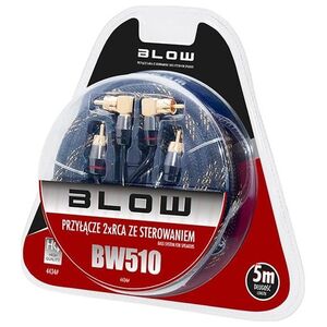 Adapter AV Blow 4434# Przył.2xrca 6mm  5m kąt+ster hi-end