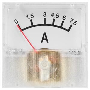 Blow 51-507#              Miernik analog.amper.kw.mini 7.5a+boczni