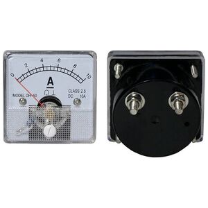 Blow 9658# Miernik analog.amper.kw.10a+bocznik