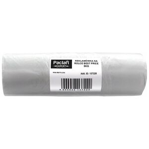 Paclan PACLAN Reklamówka na rolce przeźroczyste 150sztuk