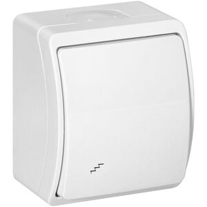 Orno Łącznik schodowy n/t AQUATIC, IP44, biały