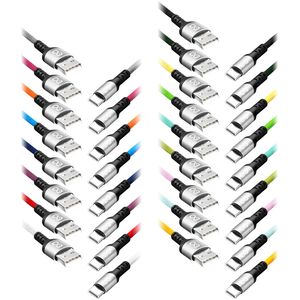 Kabel USB Orno USB-A - USB-C 1.2 m Wielokolorowy (CABEXCBRAIUSBC1.2MIX)
