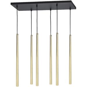 Lampa wisząca Orno TABUNG 6P, lampa wisząca, G9  max.6W, złota