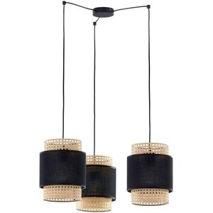 Lampa wisząca Orno LANA 3P, lampa wisząca, E27  max.60W, czarna
