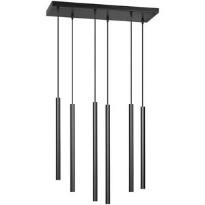 Lampa wisząca Orno HARMONI lampa wisząca, moc max.6x20W, G9, czarna