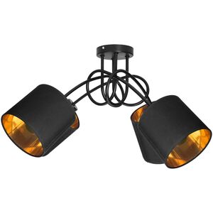 Lampa sufitowa Orno VIGO lampa wisząca, moc max. 4x60W, E27, czarna