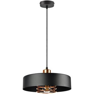 Lampa wisząca Orno CHIRO lampa wisząca, moc max. 1x60W, E27, czarna