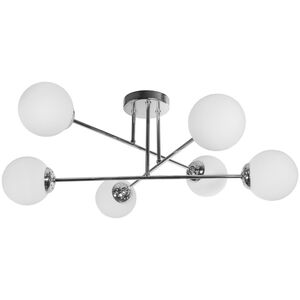 Lampa wisząca Orno LEIA 6P E27, lampa wisząca, max. 6x60W, chrom