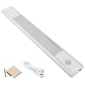 Aptel Przyklejana LAMPKA LED z czujnikiem Ruchu 50x4,2cm biała ZD106B