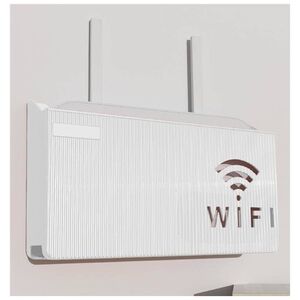 Aptel Naścienna PÓŁKA na Router Wi-Fi biała AG986