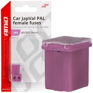 AMiO Bezpieczniki samochodowe japval pal żeńskie 2 szt. 30a amio-03453