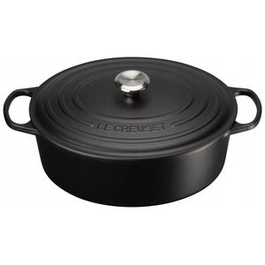 le creuset Le Creuset Signature Oval Roaster black 33 cm
