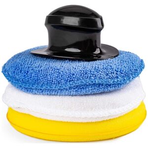 AMiO Zestaw gąbek czyszczących gąbki polerskie 3 x 125 mm amio-02904