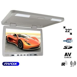 Nvox Monitor podwieszany podsufitowy LCD 22cali cale LED USB SD IR FM... (NVOX RF2289U GR)