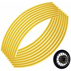 ATL AG555D Naklejki odblaskowe na koła        yellow