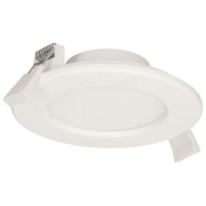 Orno EURUS LED 9W, oprawa typu downlight, podtynkowa, okrągła, 530lm, 3000K, biała, wbudowany zasilacz LED