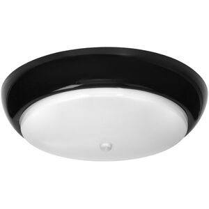Orno KOKO oprawa 2xE27 z czujnikiem ruchu PIR, 2x40W, czarna-polipropylen, klosz matowy-poliwęglan, IP44, IK10