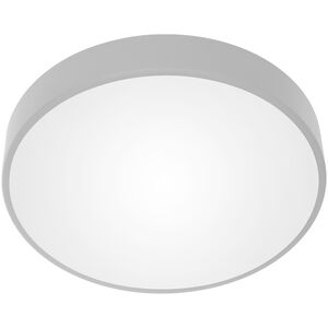 Lampa sufitowa Orno OVO plafon 6xE27, 6x24W, szara stal, klosz szklany matowy, IP20, ? 800