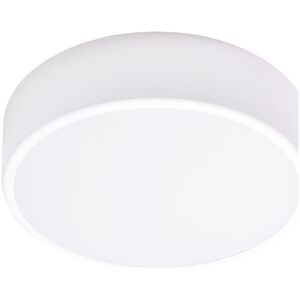 Lampa sufitowa Orno OVO plafon LED, 24W, 4000K, 2750lm, biała stal, klosz szklany matowy, IP20, ? 300