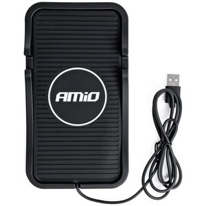 Ładowarka AMiO Bezprzewodowa ładowarka indukcyjna samochodowa 15w amio-03145