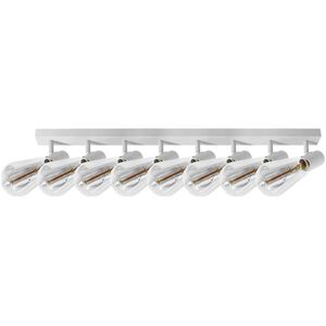 Lampa sufitowa Orno RIO SP 8, oprawa ścienno-sufitowa, E27 max. 8x60W, IP20, biała