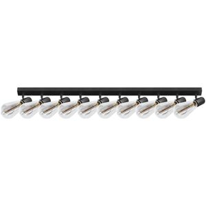 Lampa sufitowa Orno RIO SP 10, oprawa ścienno-sufitowa, E27 max. 10x60W, IP20, czarna