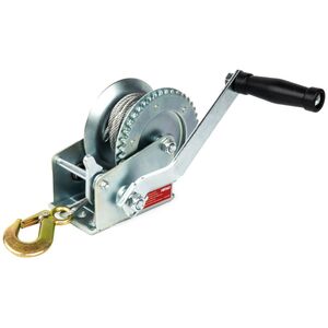 AMiO Wyciągarka wciągarka ręczna korbowa linowa 450kg amio-03282